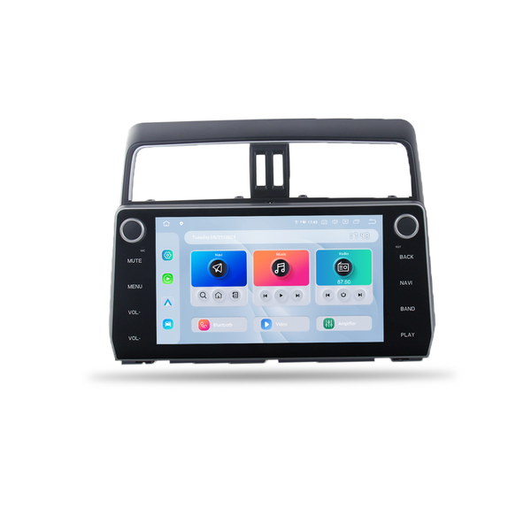 Dasaita Android13 Car Stereo for Toyota Prado 2018-2022 Wireless Carplay & Android Auto Car Radio| Qualcomm 665 | 10.2" QLED Screen | Wifi+4G LTE |8G+256G|DTS|GPS Navigation Head Unit| Optical Output