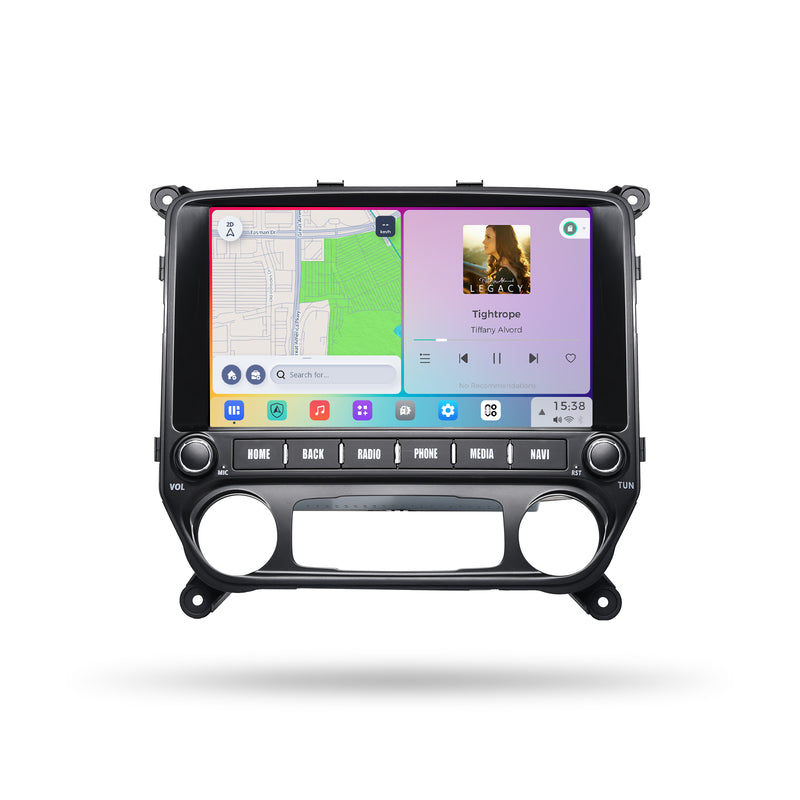 Dasaita Vivid13 Car Stereo for Chevrolet Silverado GMC Sierra 2014-2019 Wireless Carplay & Android Auto Car Radio | Qualcomm 665 | 11.6" 2K QLED Screen | Wifi+4G LTE |8G+256G | DTS|GPS Navigation Head Unit | Optical Output