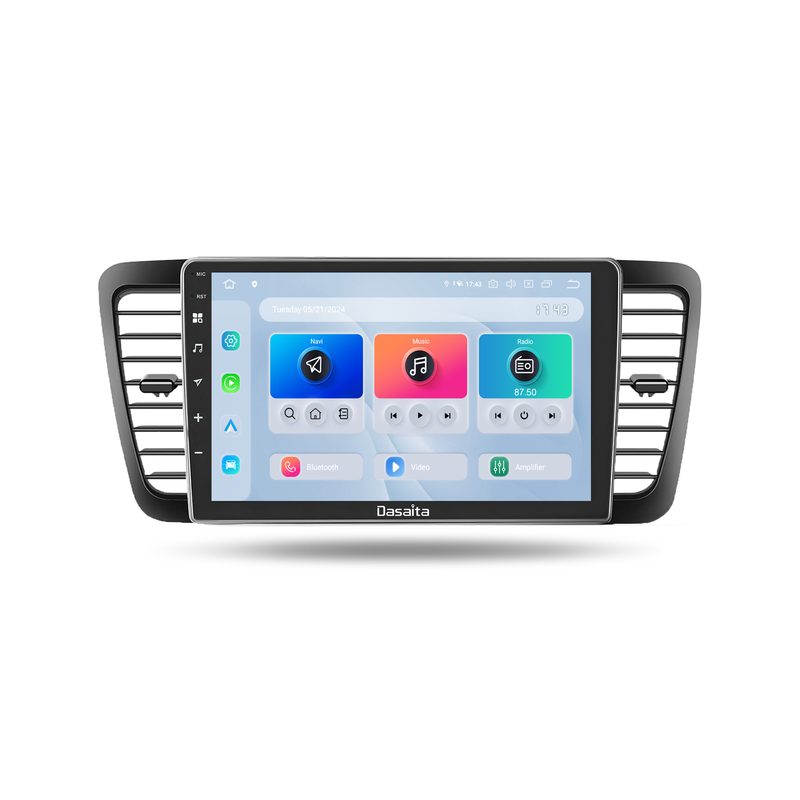 Dasaita Android13 Car Stereo for Subaru Outback 3 Legacy 4 2003-2009 Wireless Carplay & Android Auto Car Radio| Qualcomm 665 | 9" QLED Screen | Wifi+4G LTE |6G+64G|DTS|GPS Navigation Head Unit| Optical Output