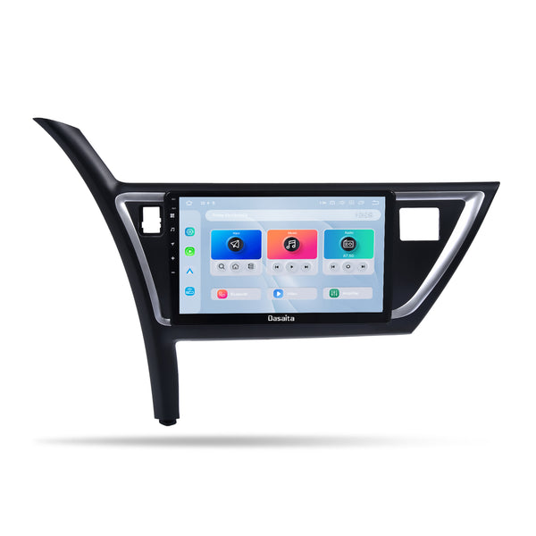 Dasaita Android13 Car Stereo for Toyota Auris/Auris hybrid 2013-2015 LHD Wireless Carplay & Android Auto Car Radio | Qualcomm 665 | 10" QLED Screen | Wifi+4G LTE | 6+64G | DTS|GPS Navigation Head Unit | Optical Output