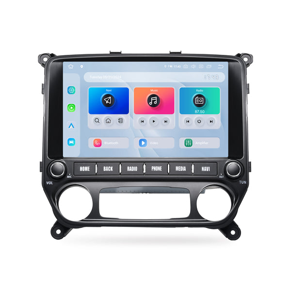 Dasaita Android13 Car Stereo for Chevrolet Silverado GMC Sierra 2014-2019 Wireless Carplay & Android Auto Car Radio | Qualcomm 665 | 11.6" 2K QLED Screen | Wifi+4G LTE |8G+256G | DTS|GPS Navigation Head Unit | Optical Output