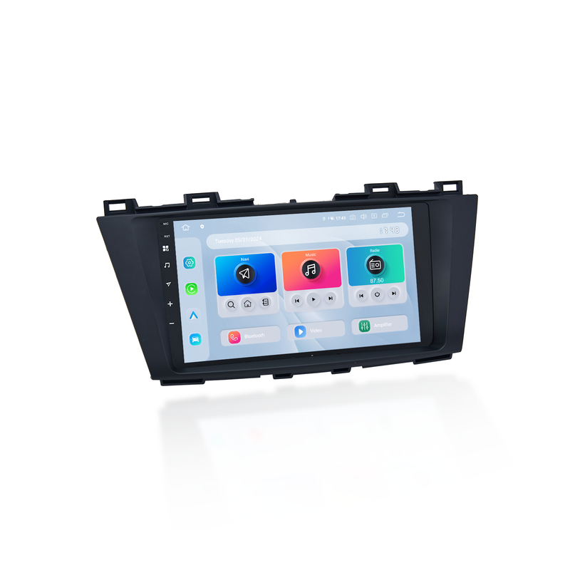 Dasaita Android13 Car Stereo for Mazda 5 2011-2014 Wireless Carplay & Android Auto Car Radio| Qualcomm 665 | 9" QLED Screen | Wifi+4G LTE |6G+64G|DTS|GPS Navigation Head Unit| Optical Output