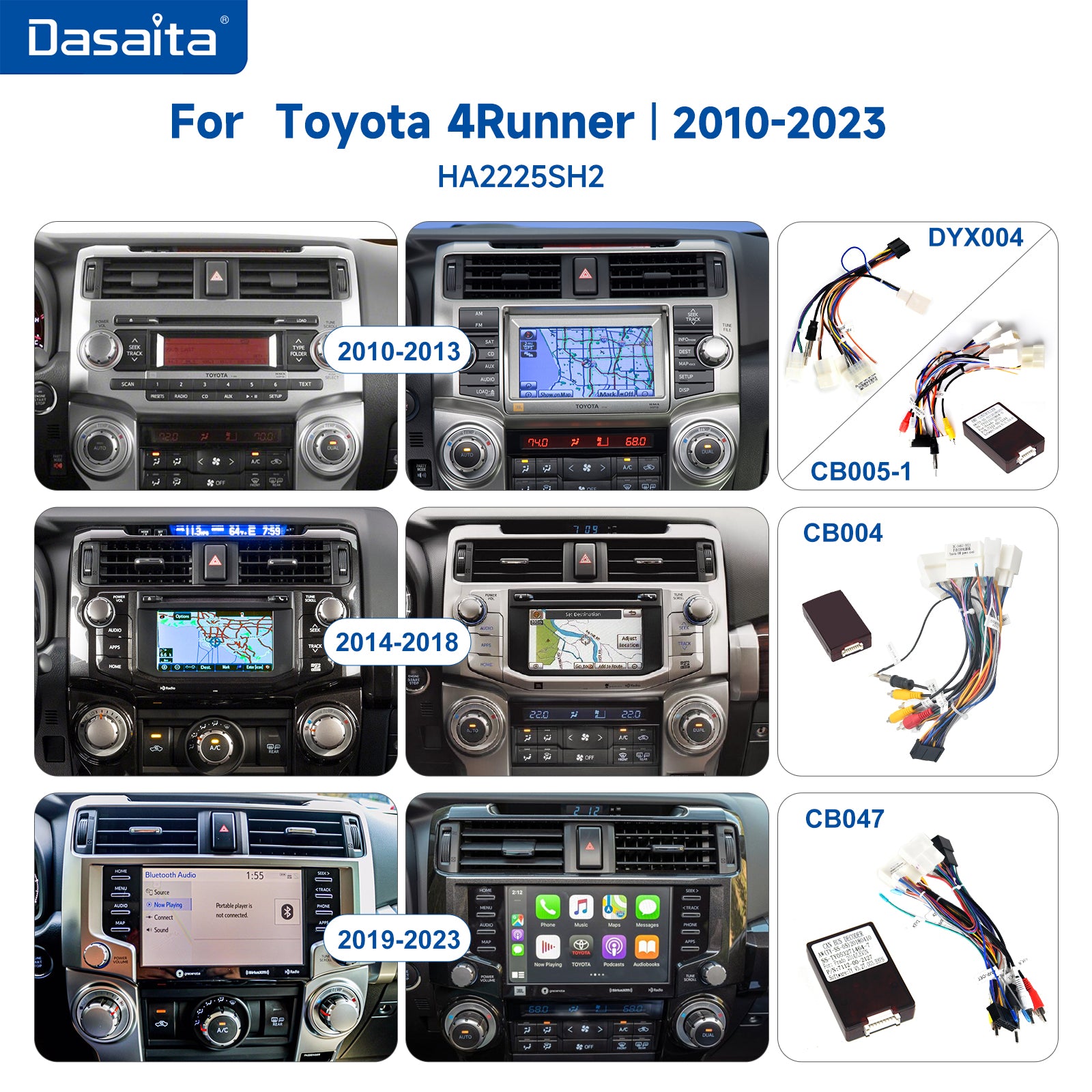 ランキング１位受賞 Auto Stereo for Car 4Runner Radio Toyota 2010