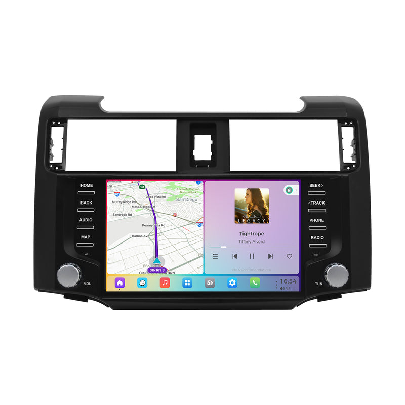 Dasaita Vivid13 Car Stereo for Toyota 4Runner 2010-2023 Black Wireless Carplay & Android Auto Car Radio | Qualcomm 665 | 9" QLED Screen | Wifi+4G LTE | 8G+256G | DTS|GPS Navigation Head Unit | Optical Output