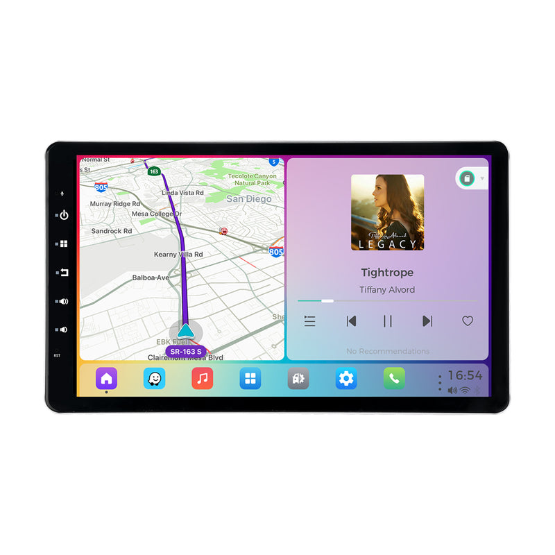 Dasaita Vivid13 Car Stereo for 13.3" Universal Double Din Wireless Carplay & Android Auto Car Radio | Qualcomm 665 | 2K QLED Screen | Wifi+4G LTE | 8G+256G | DTS|GPS Navigation Head Unit | Optical Output