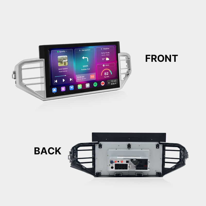 Dasaita Vivid13 Car Stereo for Toyota Tundra Sequoia 2022-2024 Silver Wireless Carplay & Android Auto Car Radio | Qualcomm 665 | 14" 2K QLED Screen | Wifi+4G LTE |8G+256G | DTS|GPS Navigation Head Unit | Optical Output