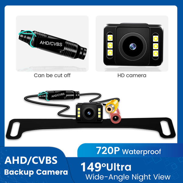 Buy Wholesale China Auto Waterproof Car Front Camera Night Vision Rear View  Reverse Back Up Car Camera With Monitor & Car Camera at USD 4