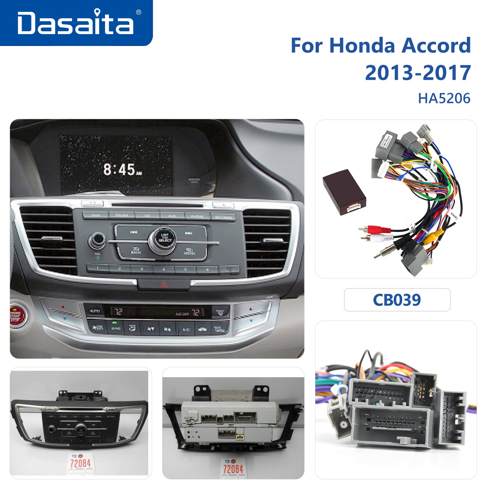 Dasaita MAX11 Honda Accord 2013 2014 2015 2016 2017 LHD Car Stereo 10.