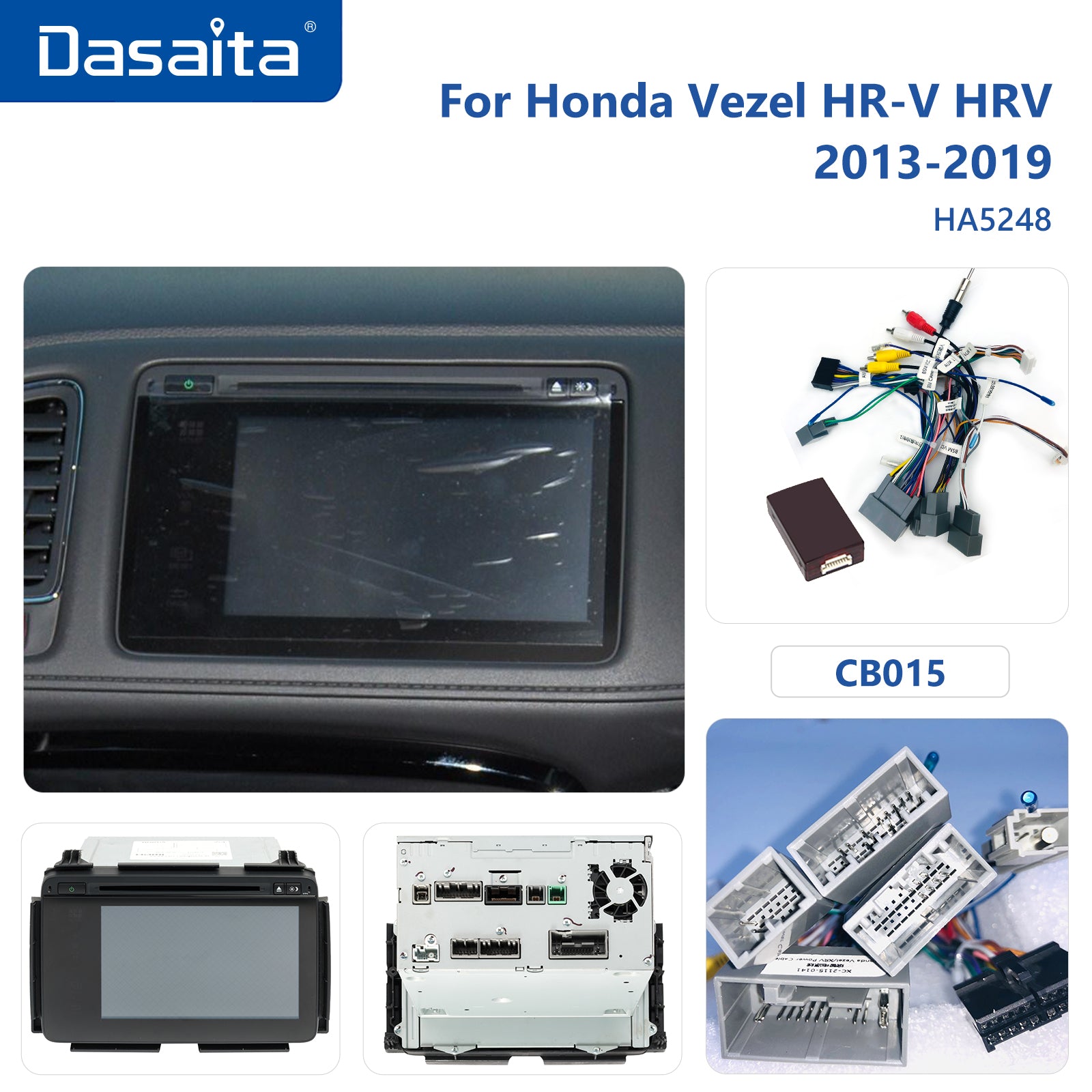 Dasaita Vivid11 Honda Vezel HR-V HRV 2013-2019 LHD Car Stereo | 9