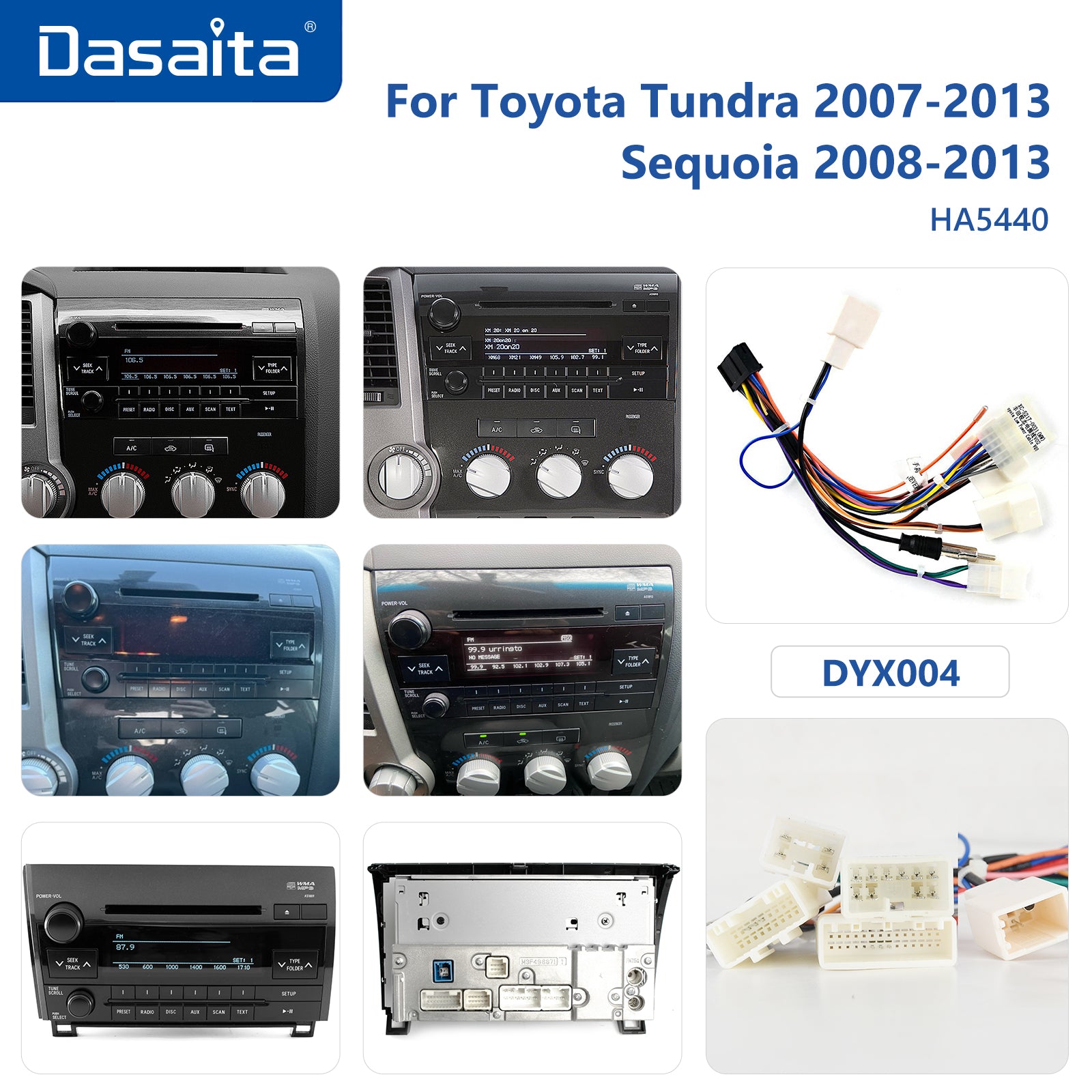 Dasaita Vivid11 Toyota Tundra Sequoia 2007-2020 Car Stereo | 10.2