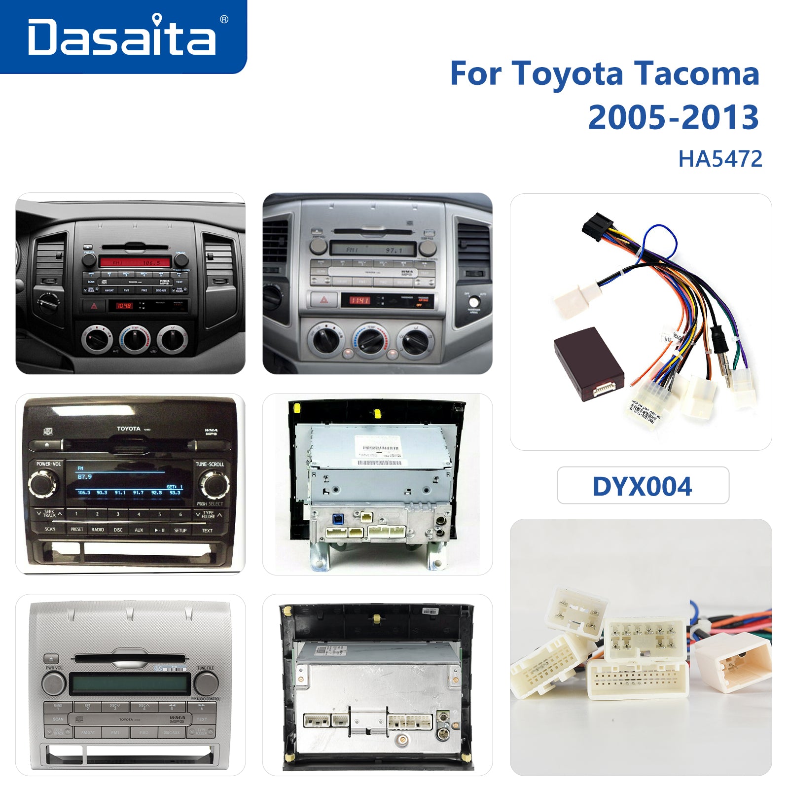 Dasaita Vivid11 Toyota Tacoma 2005-2014 Car Stereo | 9