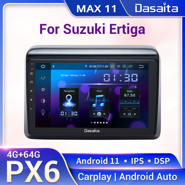 Dasaita MAX11 Universal Double Din Car Stereo 10.2 Inch Carplay Androi