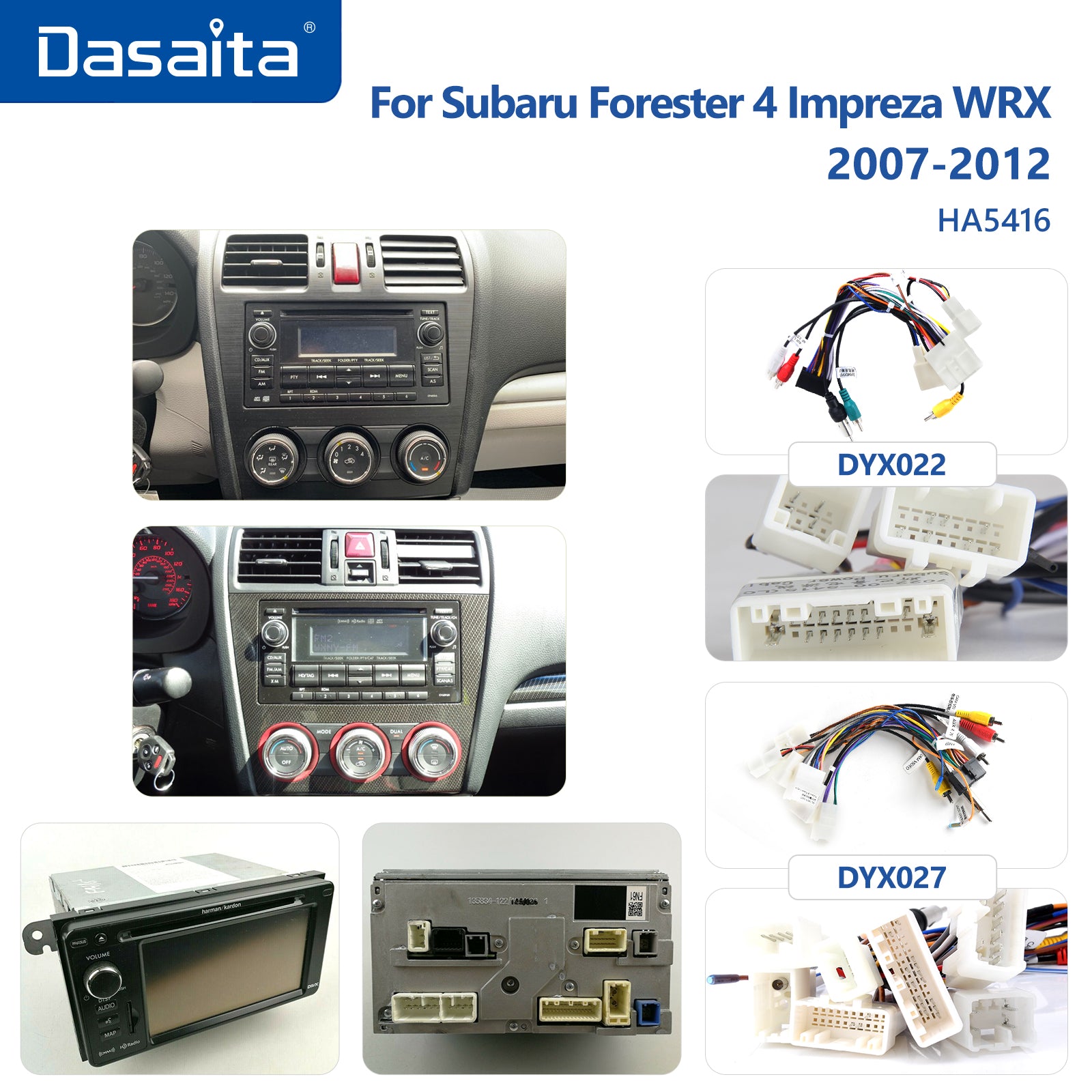 Dasaita MAX11 Subaru Forester 4 Impreza WRX 2012 2013 2014 2015 Car St